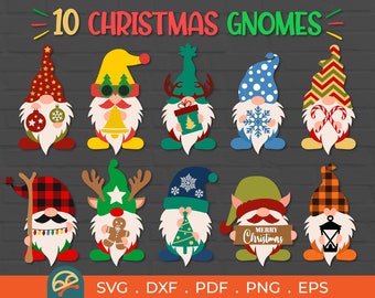 Christmas elf Gnomes Svg,Christmas Gnomes,Merry Christmas Svg,Garden Gnome svg Forest Gnome svg,Gnome for the Holidays SVG,Nordic Elf