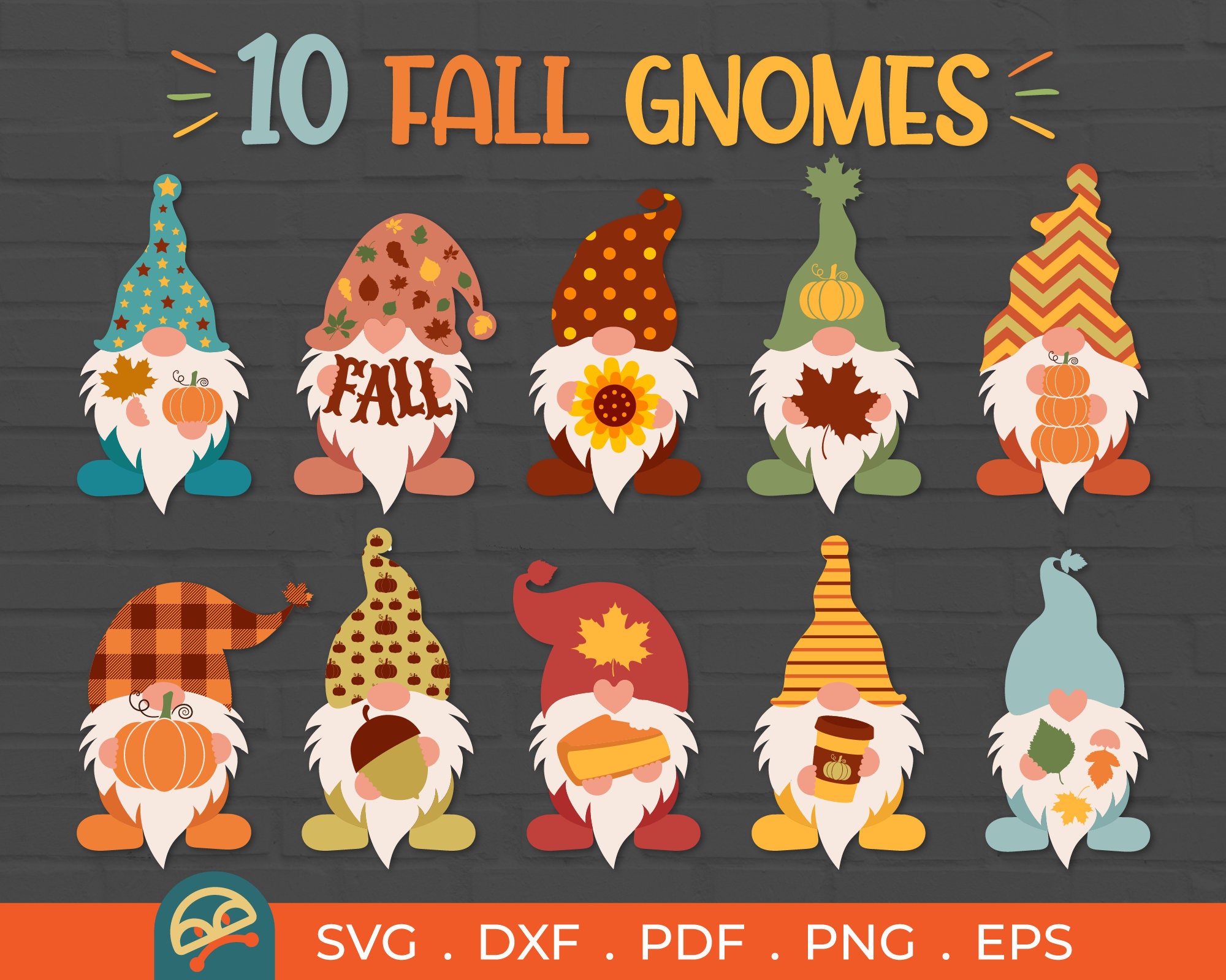 10. Fall Festival Frolic: Gnomes With Pumpkins