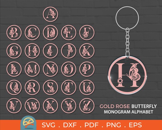 Free Free 238 Butterfly Alphabet Svg SVG PNG EPS DXF File