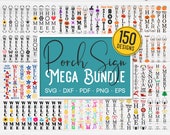 150 Porch Sign SVG Mega Bundle, Welcome svg, Welcome Porch Sign Svg, welcome to your home svg, wedding sign svg, welcome vertical svg