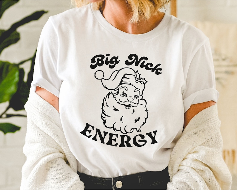 Big Nick Energy SVG PNG Cut File Christmas Svg Santa Claus - Etsy