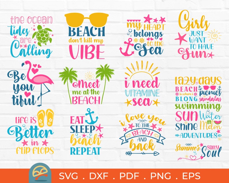 Big 50 Summer Svg Bundle Summer Svg Png Bundle Beach Svg - Etsy UK