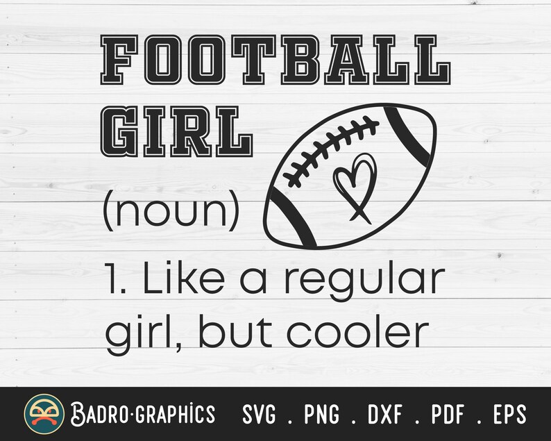 Football Girl Svg Football Mom Svg Football Svg Sports Svg Etsy