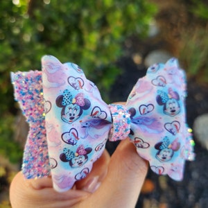 NBC Sally Minnie Halloween Disney Bow (Nana bow)