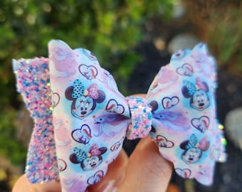 NBC Sally Minnie Halloween Disney Bow (Nana bow)