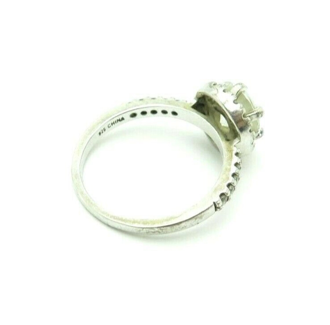 925 PAJ Cubic Zirconia China Sterling Silver Round Cluster Etsy