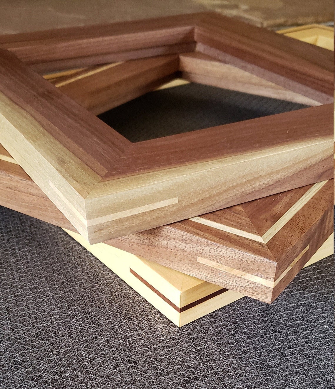 Wood Picture Frame / Custom Wood Frame / Fine Art Printing & Etsy