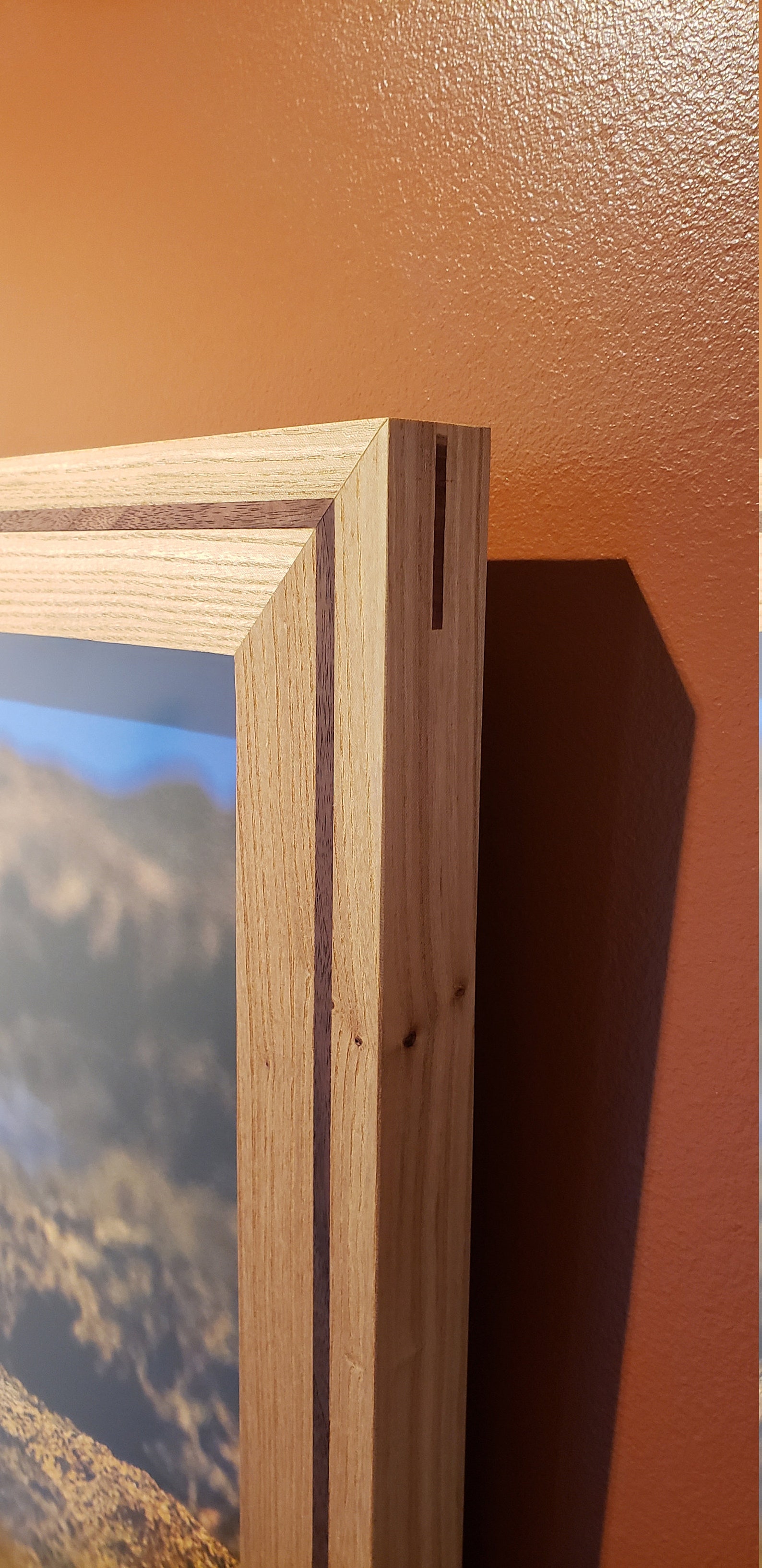 Wood Picture Frame / Custom Wood Frame / Fine Art Printing & Etsy