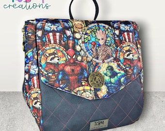 Handmade Super Heroes Backpack