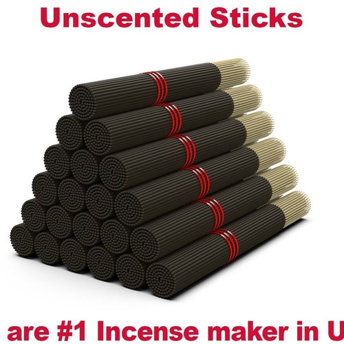 Incense Sticks Unscented 100 Sticks Incense Bundles Handmade Etsy