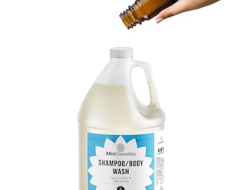 Body Wash Bulk: Clear Customizable Shower Gel, Facial Wash, Hair Shampoo