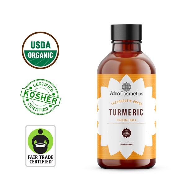 Turmeric Essential Oil 100% Pure Natural Therapeutic Grade For Soap, Body, Skin, Hair, Diffuser and Candle Bulk Wholesale