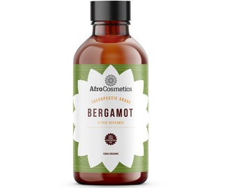 Pure etherische olie van bergamot: therapeutische kwaliteit, koudgeperst