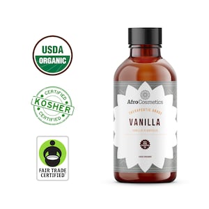 Vanilla Essential Oil 10 Fold Oleoresin , 100% Pure Natural Therapeutic Grade For Soap, Skin, Body Butter and Candle Bulk Wholesale