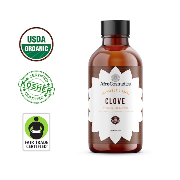 Clove Essential Oil, 100% Pure Natural Therapeutic Grade For Soap, Body Butter, Skin, Hair and Candle Bulk Wholesale