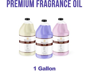 Exotic Fragrance Oil Gallon 8 lbs. Size For Body Scrub, Body Butter, Soap Making, Candle Making, Lotion, Slime, Incense Bulk Wholesale
