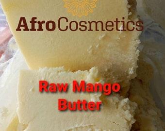 Raw Mango Butter: Natural, Organic, Cold Pressed - Bulk Wholesale