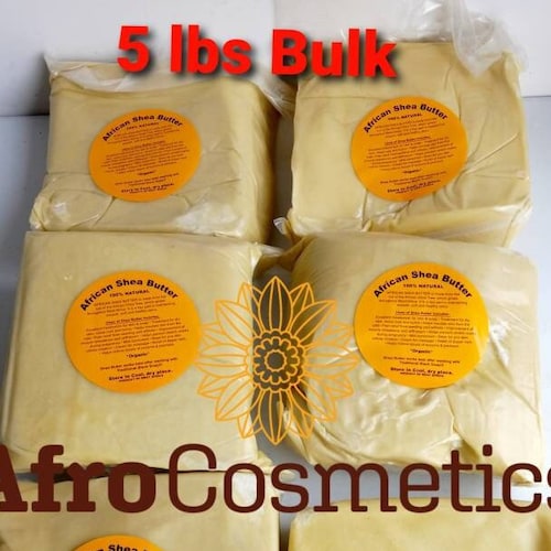 Raw African Shea Butter Organic 100 Pure Natural Unrefined Etsy