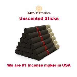 Incense Sticks Unscented, 100 Sticks Incense Bundles Handmade, DIY Unscented Incense Sticks Bulk Wholesale, FREE SHIPPING image 7