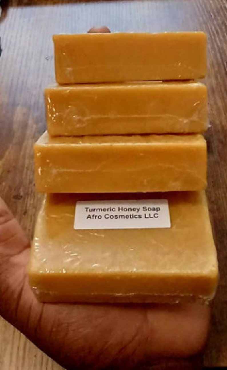 Savon au miel et au curcuma, 100 % naturel biologique, nettoyant pour le corps, peau, nettoyant pour le visage, savon nettoyant pour le visage en gros image 10