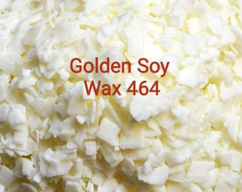 Golden Soy Wax Flakes 464, Natural Organic Vegan For Candle, Candle Making, Soap, Wax melt Bulk Wholesale Size