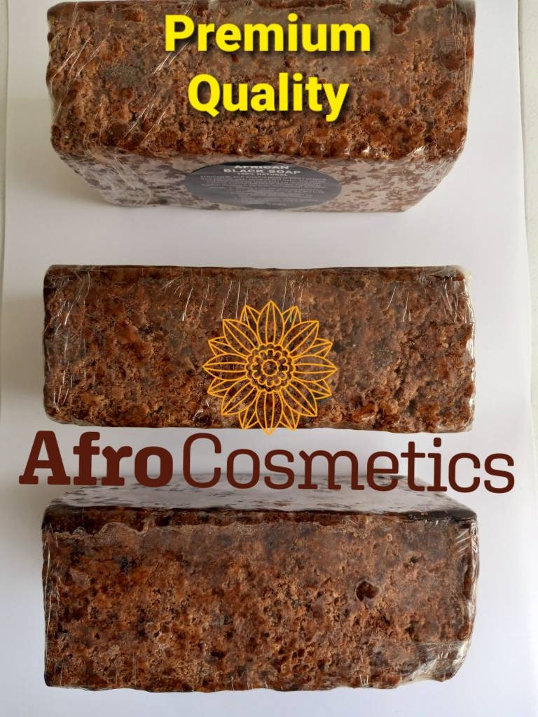 SCENTED African Black Soap Liquid 100% Pure Raw Organic Infused With Premium Fra