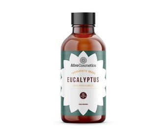 Aceite esencial de eucalipto, grado terapéutico, 100 % puro y natural. Para jabones, velas, mantecas corporales, piel y cabello. Venta al por mayor.