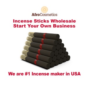 Incense Sticks Unscented, 100 Sticks Incense Bundles Handmade, DIY Unscented Incense Sticks Bulk Wholesale, FREE SHIPPING image 8