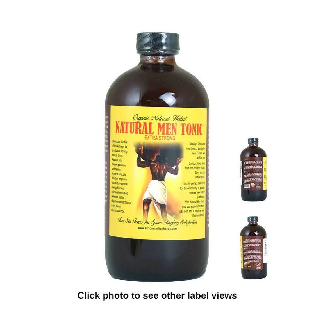 Natural Men Tonic 100% Pure Natural Organic Handmade - Etsy
