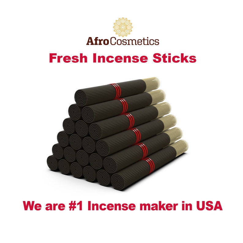 Incense Sticks Unscented, 100 Sticks Incense Bundles Handmade, DIY Unscented Incense Sticks Bulk Wholesale, FREE SHIPPING image 6