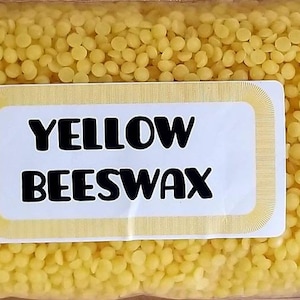 Bulk Yellow Beeswax Pellets For Candle Making, Candle, Soap, Lotion, Food Wrap Pure & Local USA image 3