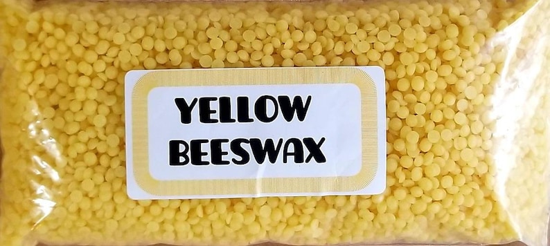 Bulk Yellow Beeswax Pellets For Candle Making, Candle, Soap, Lotion, Food Wrap Pure & Local USA image 3