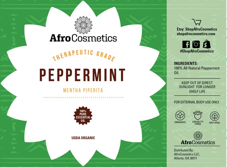 Peppermint Essential Oil, 100% Pure Natural Therapeutic Grade For Skin , Soap, Body Butter, Candle Bulk Wholesale image 4