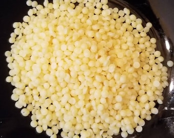 Bulk Yellow Beeswax Pellets For Candle Making, Candle, Soap, Lotion, Food Wrap - Pure & Local USA