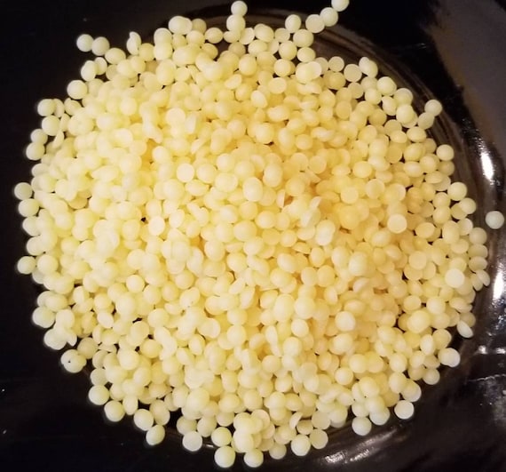 Natural Yellow Beeswax Pellets