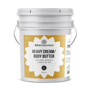 Unscented Body Butter Base Bulk - Fragrance-Free, Customizable, Wholesale Heavy Cream for DIY & Resale