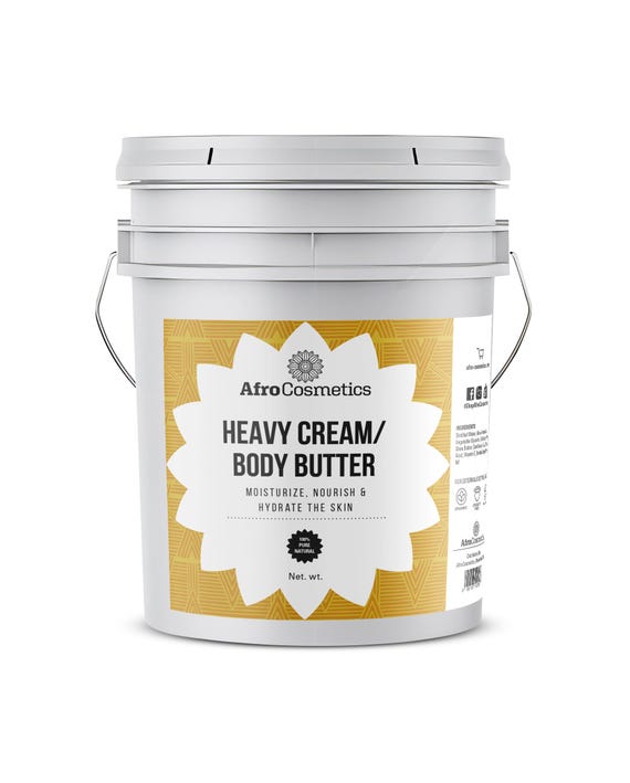 Unscented Body Butter Base Bulk - Fragrance-Free, Customizable, Wholesale Heavy Cream for DIY & Resale