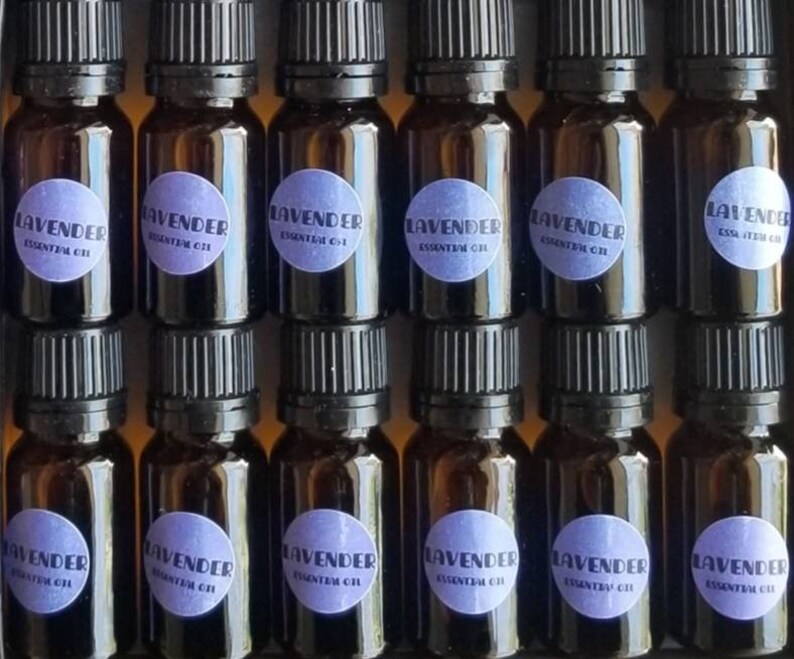 Pure Essential Oils 10 ml 1/3 oz. 100 Natural Therapeutic Etsy
