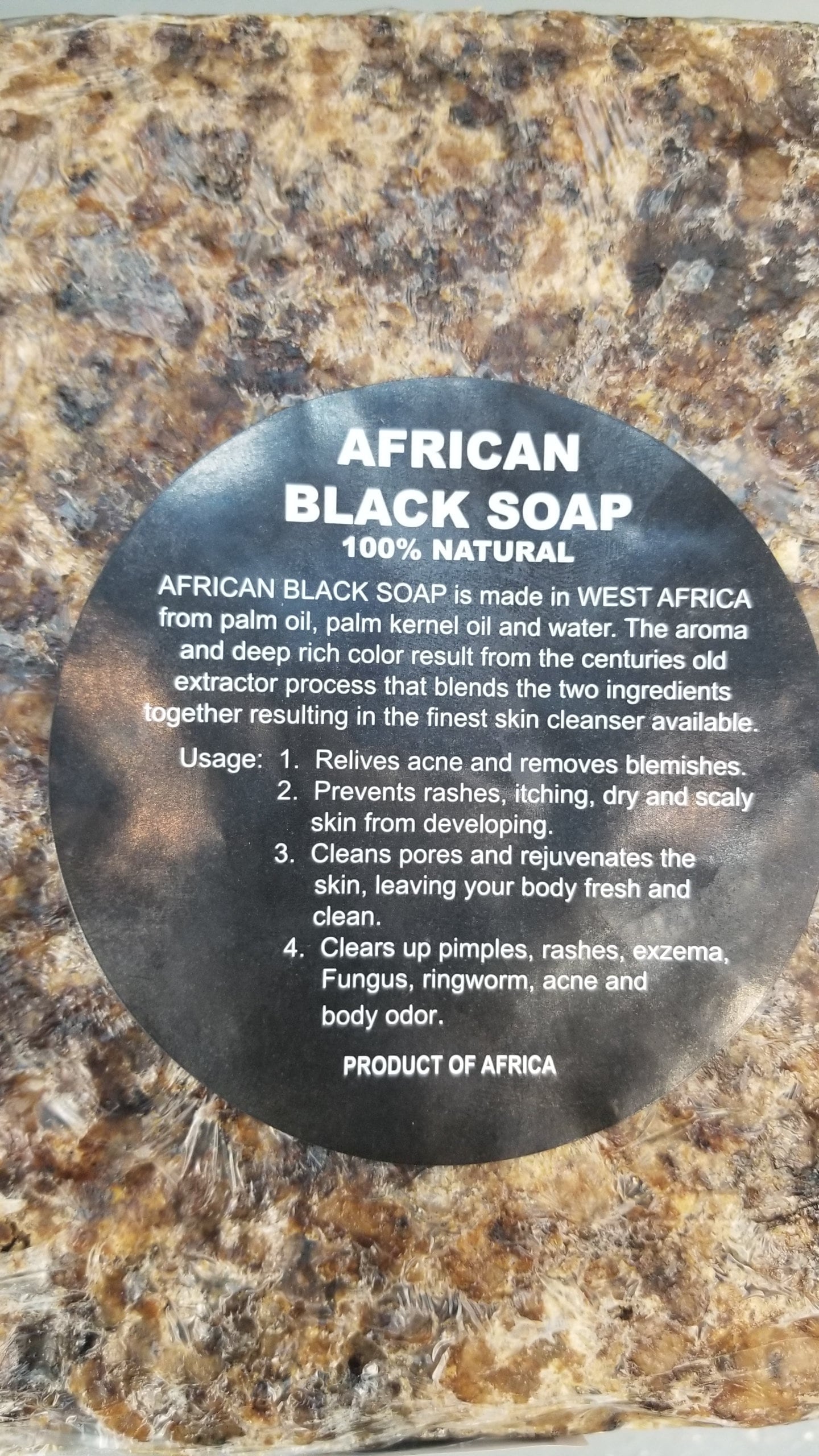 100 Raw African Black Soap Pure Natural Organic Unrefined Etsy