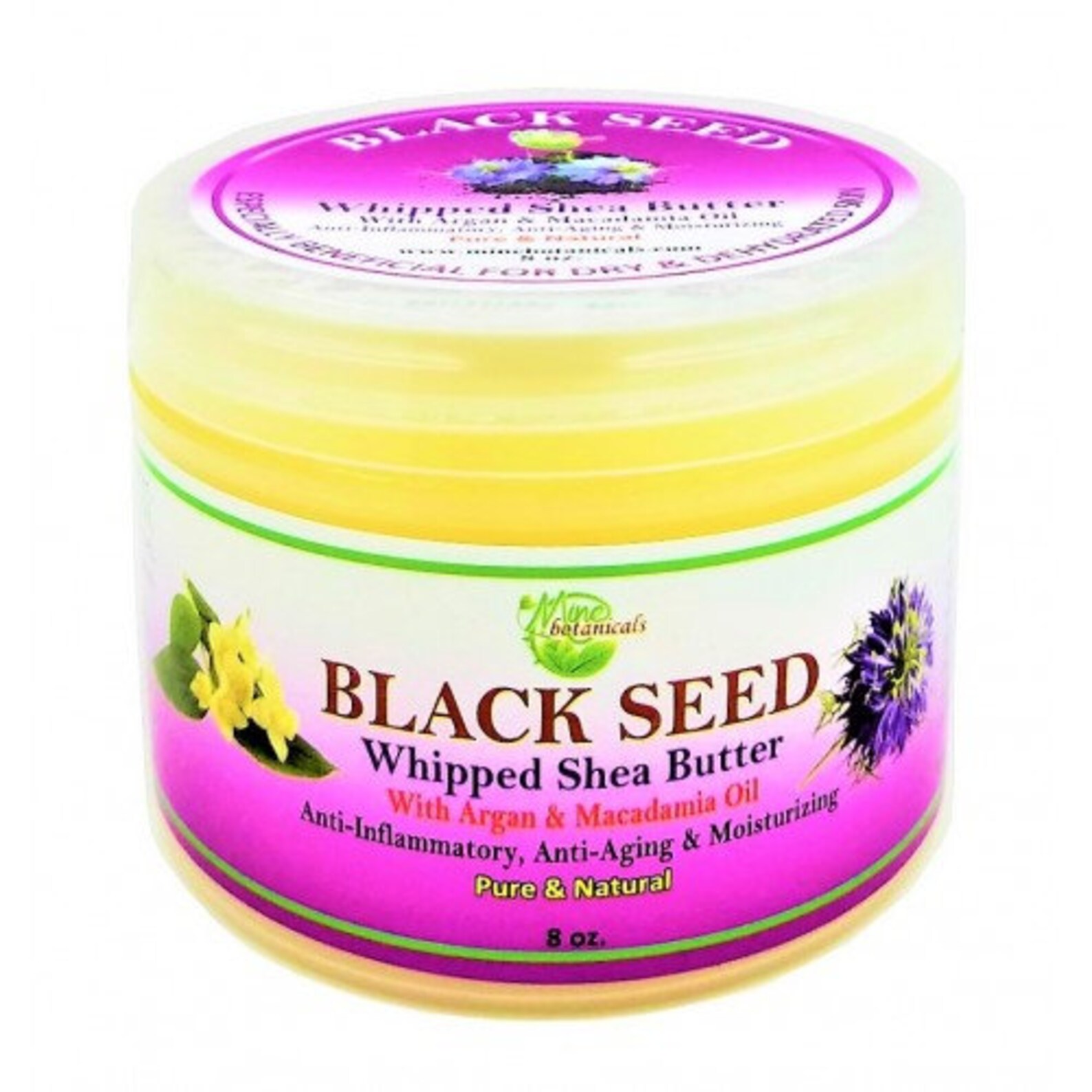 BLACK SEED Whipped Shea Butter With Argan and Macadamia Oil Etsy