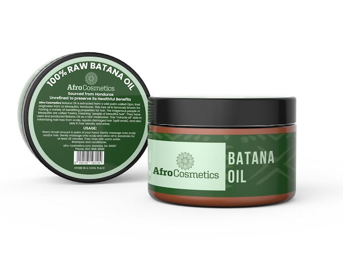100 Pure Batana Oil From Honduras Natural Hair Shine & Moisture Etsy