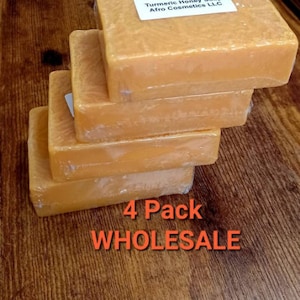 Turmeric Honey Soap, 100% Natural Organic, Body Wash, Skin, Face Wash, Face Soap cleanser Wholesale Bulk image 4