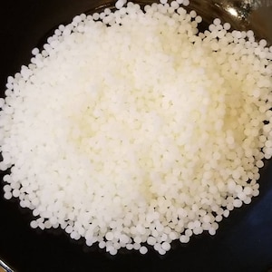 Organic WHITE BEESWAX PELLETS no Fillers Bulk Sizes Wholesale