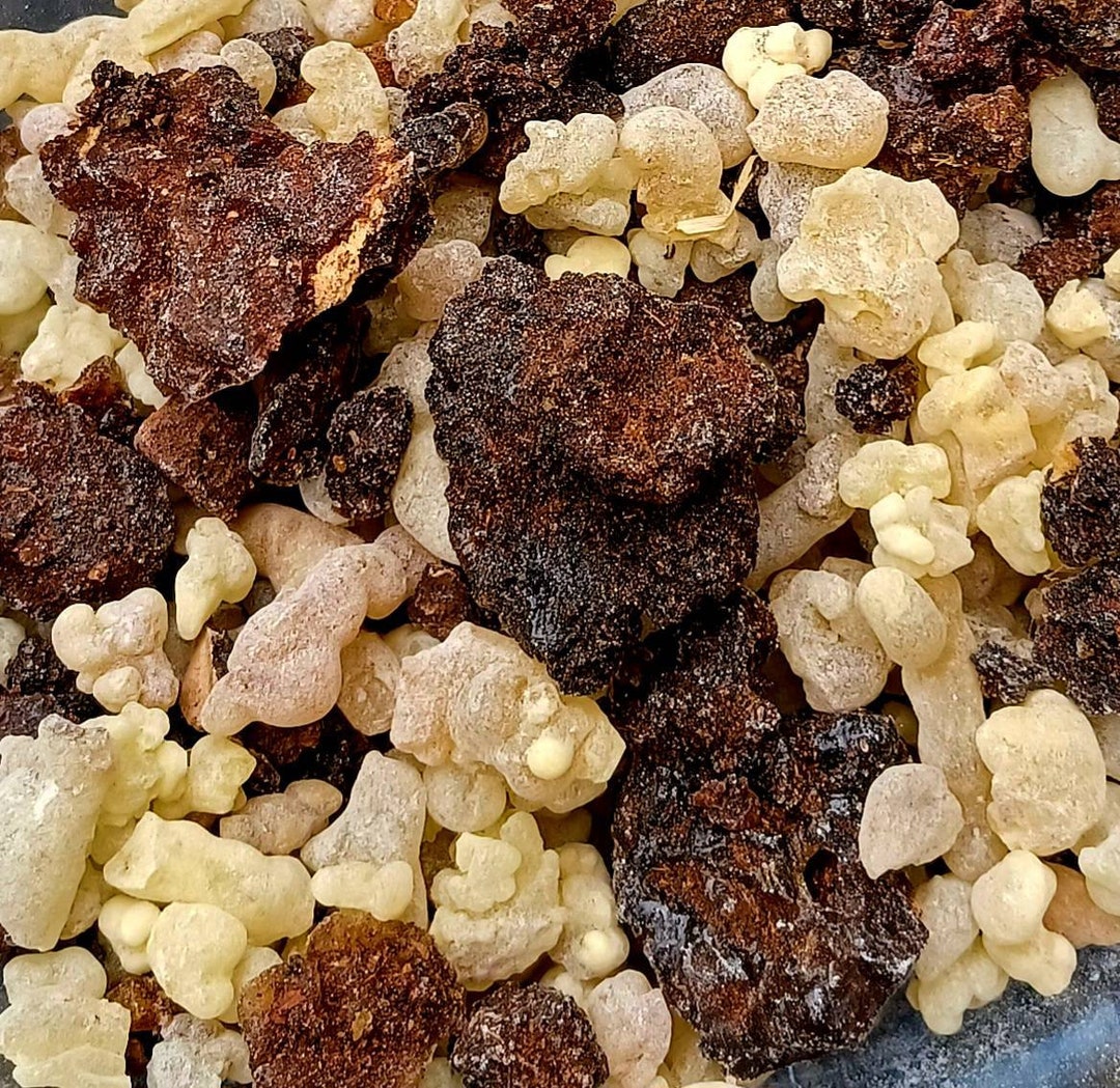 Frankincense and Myrrh Resin, Granular Incense, Aromatic Incense