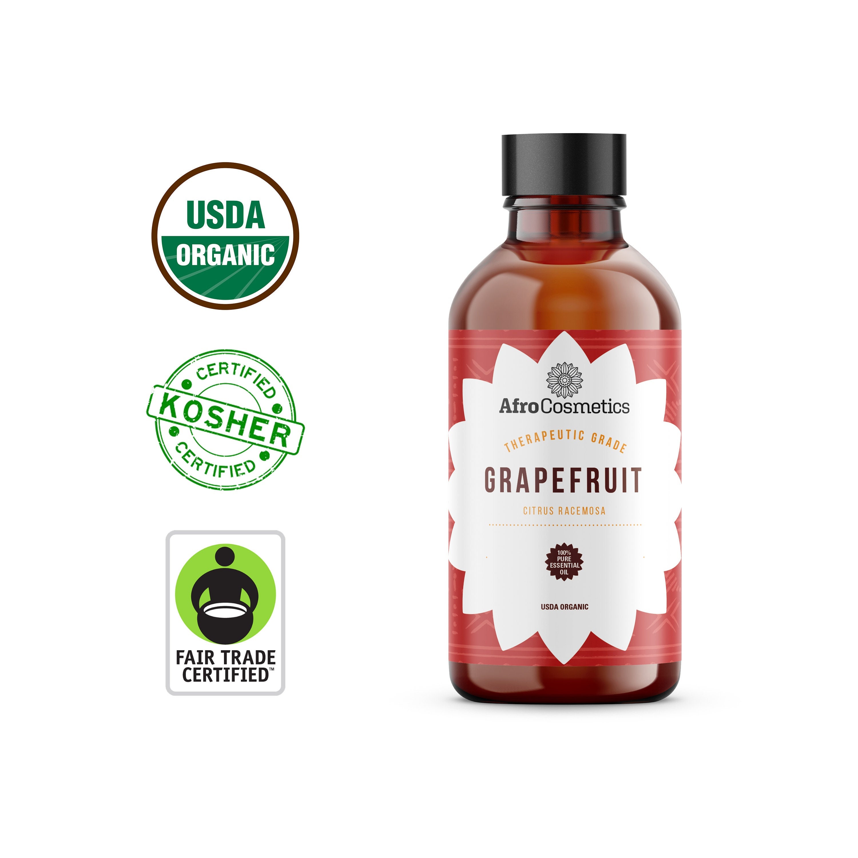 Pink Grapefruit Essential Oil, Therapeutic Grade, 100% Pure Natural For Soap, Candle, Body, Skin and Hair Bulk Wholesale