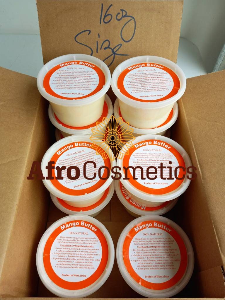 Raw Mango Butter Bulk Wholesale Natural Organic Unrefined Etsy