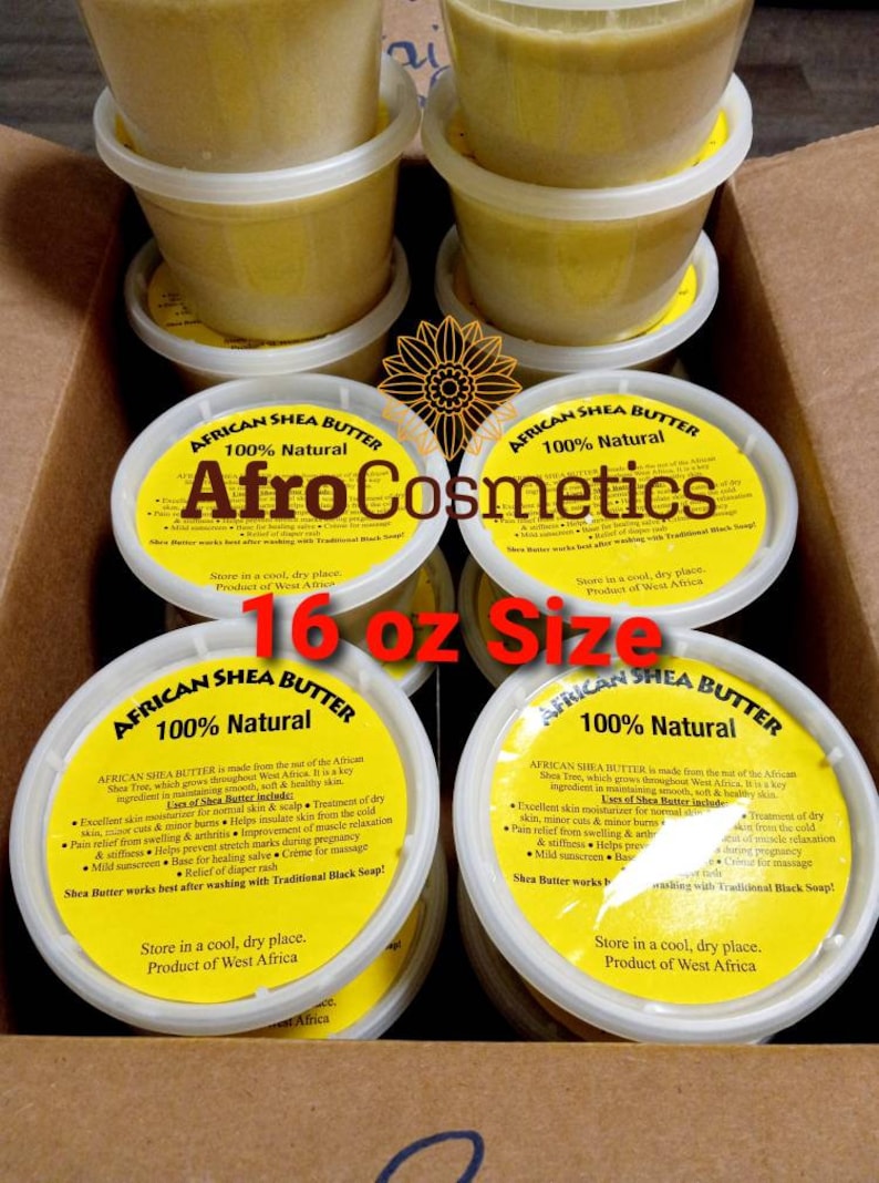 Raw African Shea Butter Bulk 100 Pure Natural Organic Etsy Canada