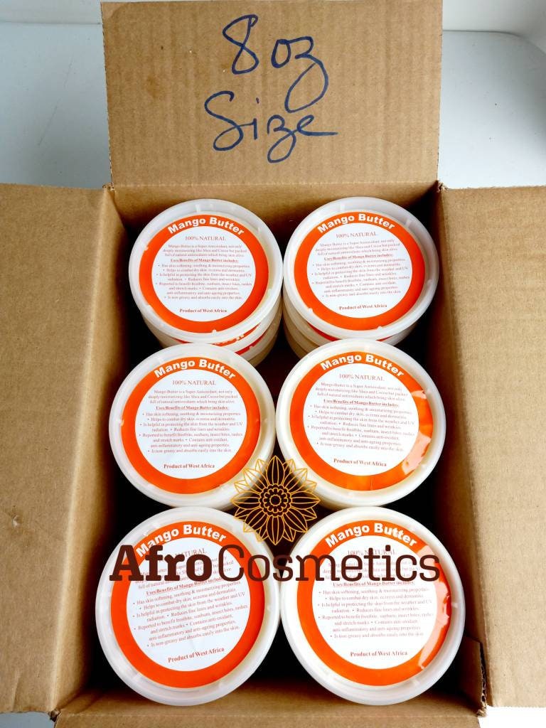 Raw Mango Butter Bulk Wholesale Natural Organic Unrefined Etsy