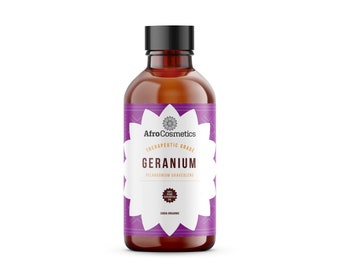 Geranium Essential Oil: 100% Pure Therapeutic Grade