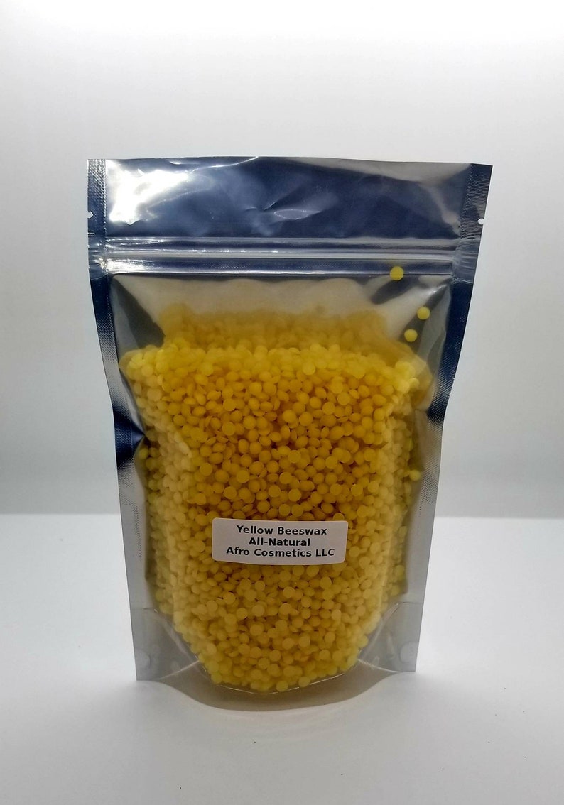 Bulk Yellow Beeswax Pellets For Candle Making, Candle, Soap, Lotion, Food Wrap Pure & Local USA image 2